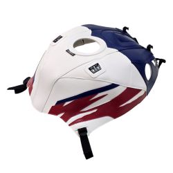 Tapis de reservoir BAGSTER HONDA CBR 1000 RR  2020-2023 BLANC/BLEU/DECO ROUGE/BLEU