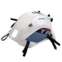 Tapis de reservoir BAGSTER HONDA XL 750 TRANSALP 2023-2026 BLANC/DECO ROUGE/MARINE/LILAS/LETTRAGE GRIS CLAIR