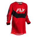 Maillot enfant FLY RACING Kinetic Mesh - rouge/noir/blanc
