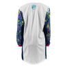 Maillot enfant FLY RACING Kinetic Mesh Mutant - blanc/bleu/multi 1