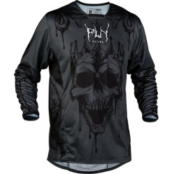 Maillot FLY RACING Kinetic Dark Series - gris/noir