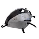 Tapis de reservoir BAGSTER YAMAHA MT-07 2025-2026 NOIR/GRIS CLAIR/DECO NOIR/AZUR