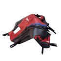 Tapis de reservoir BAGSTER HONDA CRF1100L AFRICA TWIN 2025-2026 ROUGE/NOIR/DECO NOIR/AZUR/BLANC