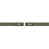 Masque FLY RACING Focus Sand vert/noir - écran Dark Smoke 1