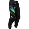 Pantalon FLY RACING Kinetic Volt - noir/gris/Teal/jaune 0