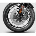 option Kit déco jantes BURN OUT assortis pour votre kit déco