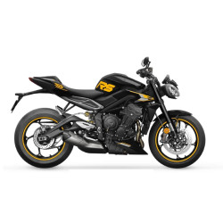 kit deco BURNOUT Triumph Street Triple RS 765 Phantom Black 2023-2024 +