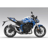 kit deco BURNOUT Honda Hornet CB 1000 2025+ Blanche 6