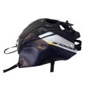 Tapis de reservoir BAGSTER BMW S1000XR 2020-2026 NOIR MARINE DECO ARGENT CITRON MARINE