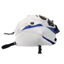 Tapis de reservoir BAGSTER BMW S1000XR 2020-2026 BLANC DECO BALTIQUE ROUGE AZUR