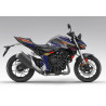 kit deco BURNOUT Honda Hornet CB 1000 2025+ Gris Mate 3