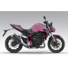kit deco BURNOUT Honda Hornet CB 1000 2025+ Gris Mate 7