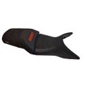 Housse de selle Bagster KTM 1290 SUPER ADVENTURE 2021-2026 NUBUCK STAM CARBONE ORANGE