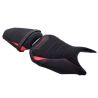 Housse de selle Bagster HONDA CB 750 HORNET 2023-2026 STAM NUBUCK CARBONE ROUGE 0