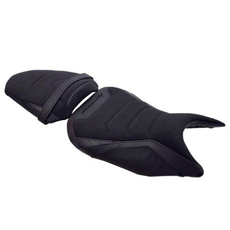 Housse de selle Bagster HONDA CB 750 HORNET 2023-2026 STAM NUBUCK CARBONE CARBONE SPIRIT