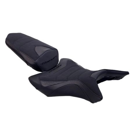 Housse de selle Bagster HONDA CB 1000 HORNET 2018-2026 STAM NUBUCK CARBONE CARBONE SPIRIT