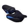 Housse de selle HAUTE Bagster YAMAHA MT 07 HAUTE 2025-2026 STAM NUBUCK CARBONE BLEU CELTIQUE 0