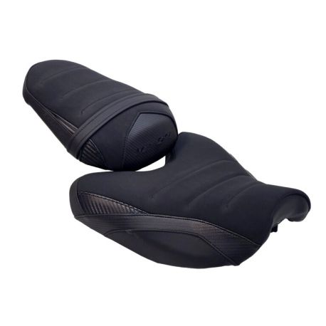 Housse de selle HAUTE Bagster YAMAHA MT 07 HAUTE 2025-2026 STAM NUBUCK CARBONE CARBONE SPIRIT