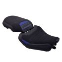 Housse de selle Bagster YAMAHA TRACER 9 GT GT+ 2025-2026 STAM NUBUCK CARBONE BLEU DE CHINE
