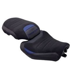 Housse de selle Bagster YAMAHA TRACER 9 GT GT+ 2025-2026 STAM NUBUCK CARBONE BLEU