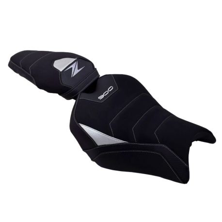 Housse de selle Basse Bagster KAWASAKI Z 900 2025-2026 STAM NUBUCK CARBONE ARGENT