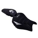Housse de selle Basse Bagster KAWASAKI Z 900 2025-2026 STAM NUBUCK CARBONE ARGENT