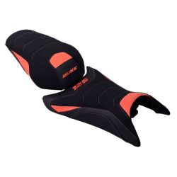 Housse de selle Bagster KTM 125 DUKE 2025-2026 STAM NUBUCK CARBONE ORANGE