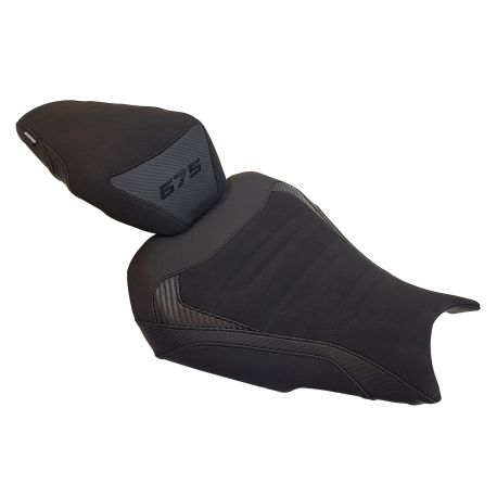 Housse de selle Bagster CF MOTO SR 675 NK 675 2025-2026 STAM/NUBUCK/CARBONE/CARBONE SPIRIT