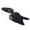Housse de selle Bagster KAWASAKI Z 500 2024-2026 STAM NUBUCK CARBONE VERT NACRE 0