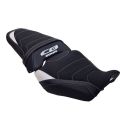 Housse de selle Bagster HONDA CB 650 R 2024-2026 STAM NUBUCK CARBONE GRIS CLAIR