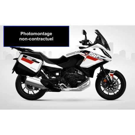 Kit déco BURN OUT Honda NT1100 2025+ NT Stickers Valises
