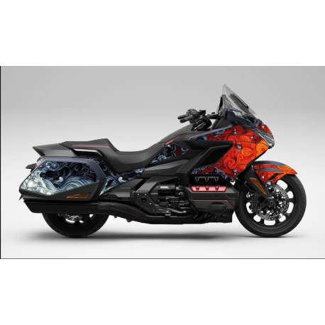 Kit déco TSUNAMI HONDA Goldwing 1800 2018-2026 Touring- Bagger