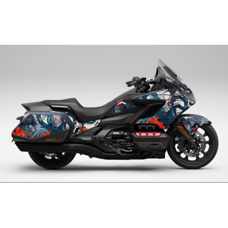 Kit déco OCTOPUSSY HONDA Goldwing 1800 2018-2026 Touring- Bagger