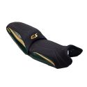 Housse de selle Bagster BMW R 1300 GS 2023-2026 STAM CARBONE VERT TREFLE JAUNE OR