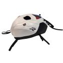 Tapis de reservoir BAGSTER BMW S1000R 2021-2026 BLANC NOIR MAT GRAINE DECO AZUR BLEU FONCE ROUGE