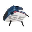 Tapis de reservoir BAGSTER BMW R1250GS 2018-2024 GITANE BLANC DECO ROUGE ARGENT