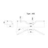 Guidon HIGHSIDER pro X-Bar Naked Bike X02 3