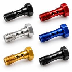 Vis Banjo double SPEEDBRAKES pour durite de frein moto