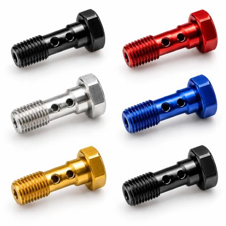 Vis Banjo double SPEEDBRAKES pour durite de frein moto