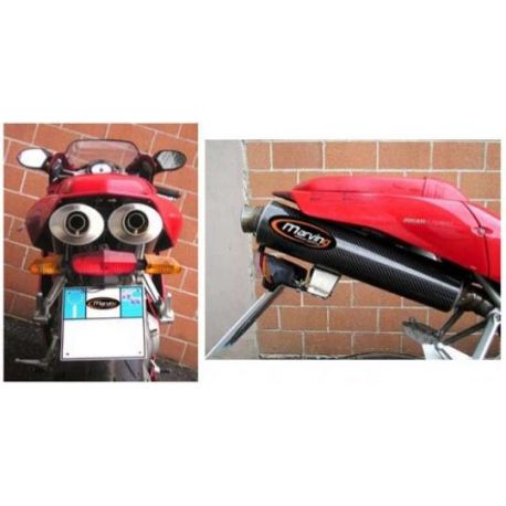 Echappement MARVING DUCATI 749 999 2003-2006 Echappement MARVING DUCATI 749 999 2003-2006