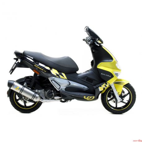 Echappement LEOVINCE LV ONE GILERA 125 RUNNER 2006-2016 200 RUNNER 2006-2012