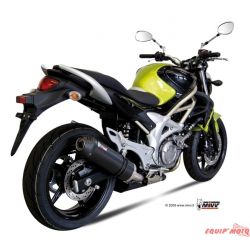 Echappement MIVV OVAL SUZUKI SVF 650 GLADIUS 2009-2016