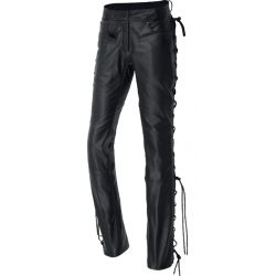 Jean en cuir avec lacets IXS STRING III