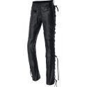 Jean en cuir avec lacets IXS STRING III
