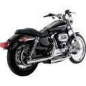 Echappement VANCE & HINES STRAIGHTSHOTS HS CHROME HARLEY-DAVIDSON XL 2004-2013