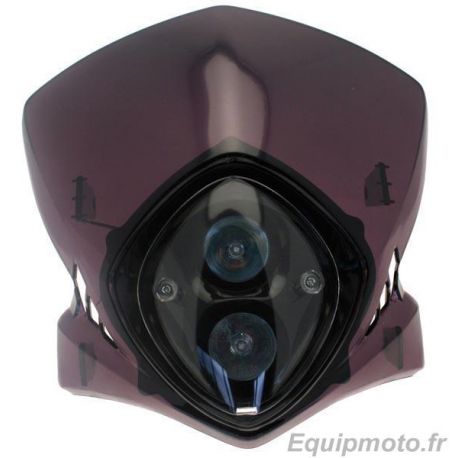 Plaque phare moto universelle VIPER