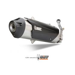 Echappement MIVV URBAN décatalysé APRILIA SCARABEO GILERA FUOCO NEXUS PIAGGIO BEVERLY X-EVO X8