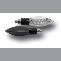 Clignotants amande noir led ERMAX