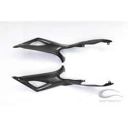Protections latérales réservoir carbone avec DUCATI 848 1098 1198