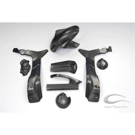 Carénage complet avec partie arrière carbone KAWASAKI ZX6R 2007-2008